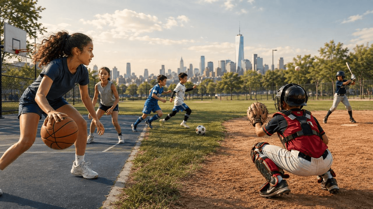 Find sports your child will *love*, close to home